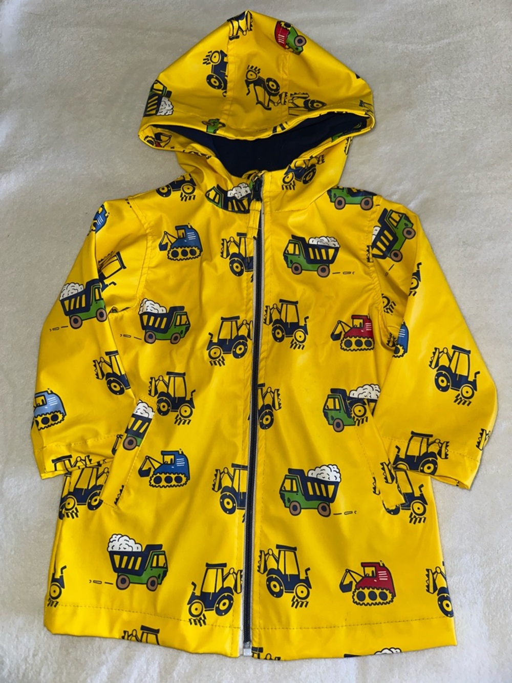 Construction Raincoat- Boy (2T)